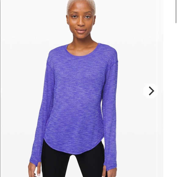 SOLD Lululemon Lost In Pace Long Sleeve Size 10 - Picture 12 of 12